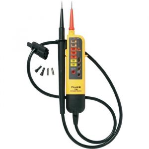 Testeur de tension à 2 pôles Fluke T90 CAT II 690 V CAT III 600 V LED Acoustique