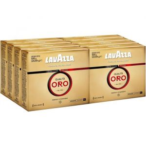 LAVAZZA - Caf&eacute; Moulu Qualit&agrave; Oro 4Kg - Caf&eacute; italien - 100% Arabica - &Eacute;quilibr&eacute; & Aromatique - Intensit&eacute; 5-16x250 g