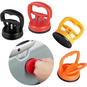 4PCS Outils de Kit Debosselage Carrosserie Ventouse Carrosserie Extracteur Bosses Voiture Kit de R&eacute;paration pour Verre