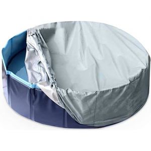 zhan-Bâche de protection ronde pour piscine hors sol tissu Oxford 210D bâche à bulles pour piscines tubulaires avec sac de ra
