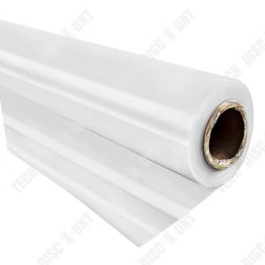 TD PE Bâche transparent toile imperméable épaissie 4m x 6m bâche transparente extérieure bâche de balcon bâche de pluie pare-brise