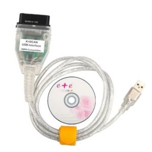 C&acirc;ble K+DCAN pour BMW INPA Interface USB OBD2 Connecteur K+CAN C&acirc;bles INPA K+DCAN pour c&acirc;ble BMW 20PIN bes7436