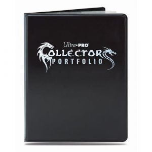 Ultra Pro Portfolio A4 Noir Dragon &mdash; Classeur rigide 10 feuilles 9 pochettes (180 cartes)