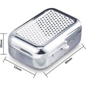 Cendrier de poche anti-odeur cendrier portable cendrier de voiture mini cendrier en acier inoxydable mini cen DESHERBEUR - SARCLOIR