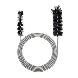 Brosse de Nettoyage 200 cm Petit Goupillon Long Ecouvillon Evier Goupillon Nettoyage Canalisation Flexible Bicéphale Brosse Fine
