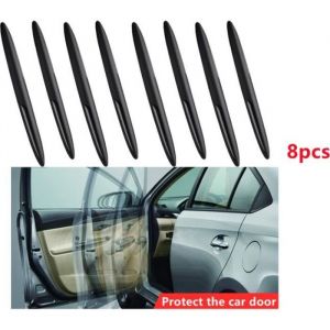 Protection Porti&egrave;re VoitureAnti-collision Pare Choc Voiture AutocollantProt&egrave;ge de Bord de PorteAnti-frottementspour Camion8pcs