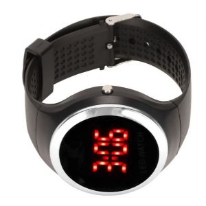 EBTOOLS montre LED Montre num&eacute;rique pour enfants &eacute;tudiant &agrave; la mode LED rouge Sports de plein air montre cadeau danniversaire