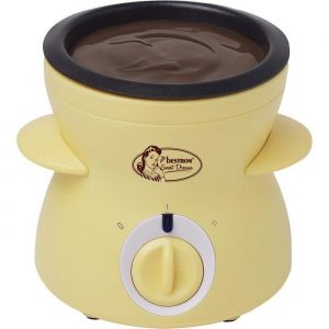 Fondue Au Chocolat Pour 2 Personnes Appareil A Fondue Au Chocolat Avec Y Compris 10 Brochettes 10 Fourchettes Et 1X Spatule[C179]