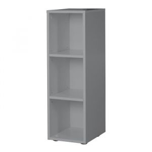 Étagère pour chambre de Bébé - ROBA - Cube de Rangement à 3 cases - Taupe - Gris - Mixte