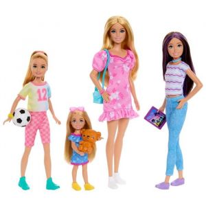 Barbie  Coffret Poup&eacute;e Barbie et ses Soeurs