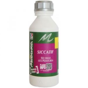Additif pour peintures - MIEUXA - Siccatif 250ml - Glycérophtalique - Intérieur - Accélérateur de séchage