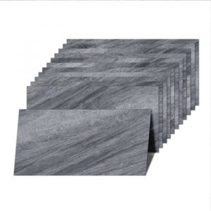 Dalles PVC Adhesives Mysflosy - 61cm x 30.5cm - Motif Pierre - Bo&icirc;te de 12