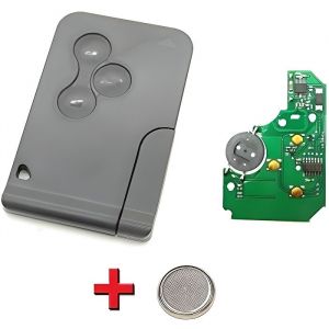 Clé carte + electronique vierge à programmer pour Renault Mégane 2 Scénic II ...