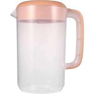 4L Pichet avec Couvercle Thé Boissons Carafe D Eau Froide en Plastique Résistant À La Chaleur Froid Cruche D Eau Pichet