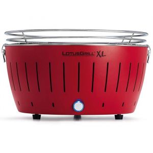 Barbecue - LotusGrill - NOUVEAU MOD&Egrave;LE 2019 - XL ROUGE - Alimentation USB - Piles incluses