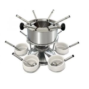 Ensemble à fondue bourguignonne pour 6 personnes diamètre 17 cm Rotel Swiss Tradition