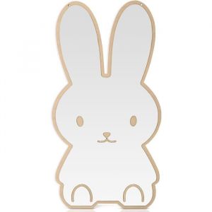 Miroir Enfant - D&eacute;coration Murale - Miroir Acrylique - 35 x 18.5cm - Incassable - Design Contemporain