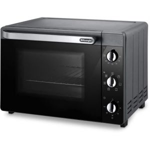 Mini-four - Chaleur tournante - Tournebroche - DELONGHI - EO40123.S - Noir - 40 L - 515 x 44 x 36 cm - 2000 W