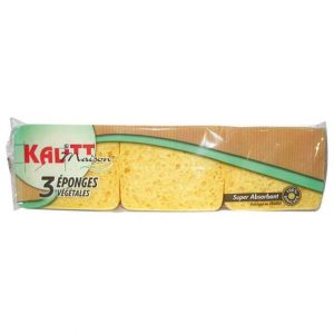Lot de 3 éponges végétales n°2