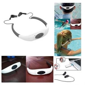 Lecteur MP3 8 Go étanche waterproof + Radio FM Pour Natation Surf SPA et Sport nautique - Blance C0522F