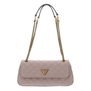 GUESS Sac &agrave; &eacute;paule bandouli&egrave;re vieux rose pour femme - Giully Convertible Xbody Flap Light Beige 254767