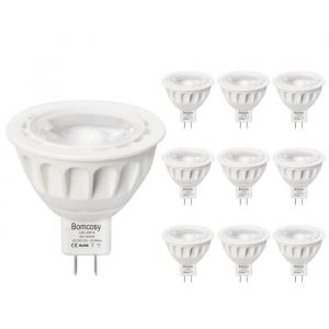 MR16 Ampoules LED 5W GU5.3 12V 6000K Blanc Froid 50 W Spot Halog&egrave;ne &eacute;quivalent 420 Lumens Angle de Faisceau de 35&deg; （Lot de 10）
