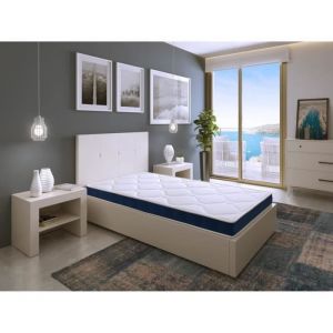 Matelas 80x180 cm mousse épaisseur 10 cm soutien équilibré