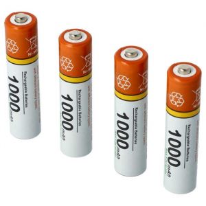 vhbw 4x Batterie AAA micro compatible avec Siemens Gigaset S440 S150 S44 S79H S100 S445 téléphone fixe sans fil (1000mAh
