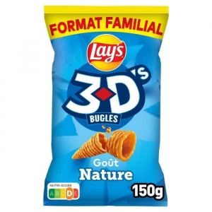 LAY'S - 3D'S Nature 150G - Lot De 4