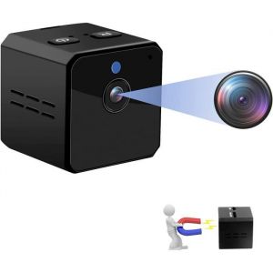 TJS-Mini Camera Espion Cam&eacute;ra Cach&eacute;e Enregistreur 1080P HD Micro Cam&eacute;ra Surveillance Interieur avec Vision Nocturne et Detecte[49]
