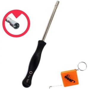 Huri Outils de réglage du carburateur Pac Man Clé spéciale pour tronçonneuse Husqvarna McCulloch Partner Stihl Solo Zama Walbro 328