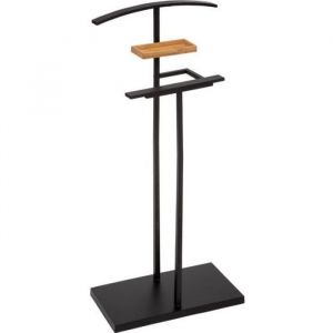 Valet de Chambre - PARIS PRIX - Bambou - 114cm - Noir - Design Contemporain