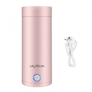 Bouilloire de voyage VIPITH bouilloire rapide théière avec protection contre le séchage et câble dalimentation séparable ROSE