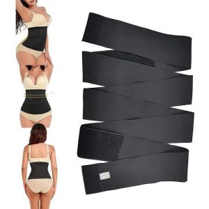Bande de Sudation Invisible Snatch Me Up Bandage Wrap Ceinture Abdominale Minceur Ventre Plat EntraîNement à La Taille pour [5]