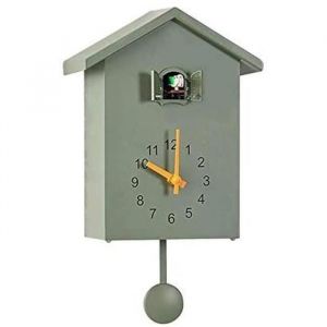 Horloge à coucou modernechant doiseau carillon inspiré Design horloge murale cuisine bureau décoration de la maison décoration.