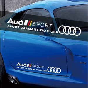 Autocollants d&eacute;coration pour voiture stickers de porte pour Audi