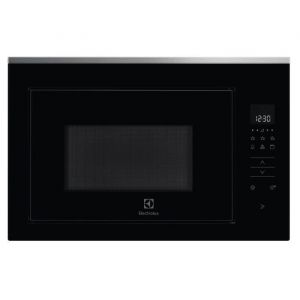 ELECTROLUX - KMFD263TEX SÉRIE 800 FLEX TouchOpen - Micro-ondes tout intégrable - Noir et inox anti-trace  - 26L - 900W - Gril 800W
