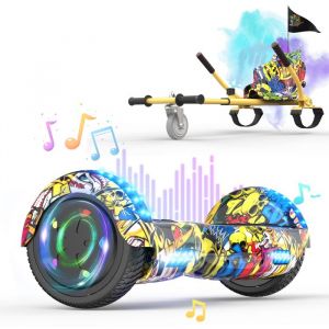 Pack Hoverboard hip-hop et Hoverkart hip-hop - RCB - Cadeau Super pour les Enfants