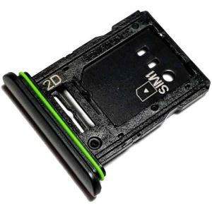 Tiroir Carte SIM et Support micro-SD pour Sony Xperia 10 III (XQ-BT52) Piece de Remplacement Original Noir