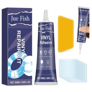 Kit R&eacute;paration Piscine Rustine Piscine Kit R&eacute;paration Spa Gonflable Rustine Spa Gonflable pour Matelas Pneumatiques(50ml)