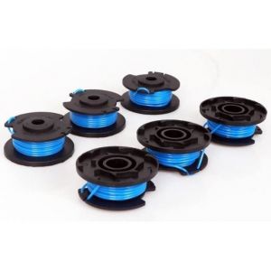 Ryobi Lot de 6 bobines de fil pour coupe-bordure Ryobi 18 V 24 V 40 V Ryobi One + AC14RL3A (165 mm 33 m de longueur).[G1043]