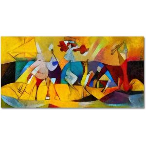 Art Abstrait De Picasso réplique Moderne Décor Maison Mur Photos Impression Sur Toile Peintures Salon Affiches 30x60cm Avec cadre