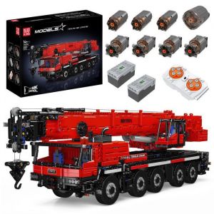 Mould King 17074 technologie voiture jouet télécommande ltm 1110 grue bloc assemblé camion bloc cadeau de Noël pour les enfants