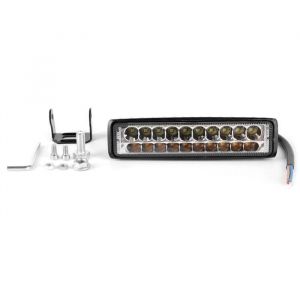 SUC-EBTOOLS Barre Lumineuse LED 12V &agrave; 36V 60W 20 LED Barre Lumineuse de Travail de Moto de Voiture Barre de Phare de Conduite Double