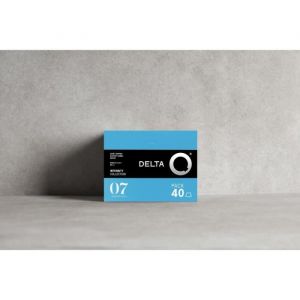 Delta Q deQafeinatus N°1 Pack 40 Capsules  Compatible uniquement Machines Delta Q