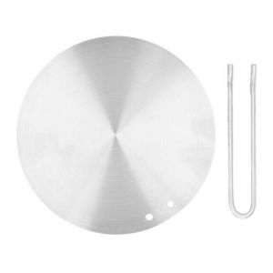 Tbest Adaptateur induction plaque chauffante cuisinière à induction convertisseur de chaleur pour plaque de cuisson accessoires