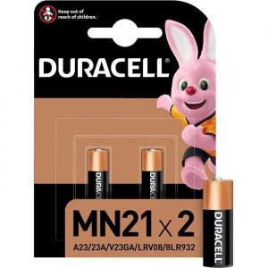 PILES Duracell MN21 Pile Alcaline 12V Lot de 2 ( A23 - 23A - V23GA - LRV08 - 8LR932 ) pour T&eacute l&eacute commandes Sonnet55