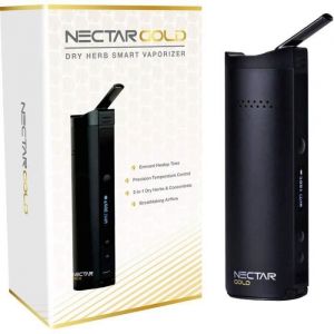 Nectar Gold Vaporisateur Herbe - Pour Resin et Herbe  Garantie de 2 Ans Batterie de 2900mAh