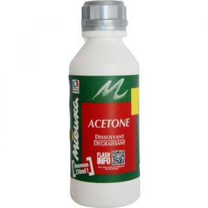 Acétone - MIEUXA - 250ml - Dissolvant - Dégraissant