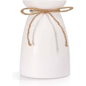 Vase en cramique blanc grand vase dcoratif moderne pour maison fte et mariage Mobilier dint&eacute;rieur < D&eacute;corat